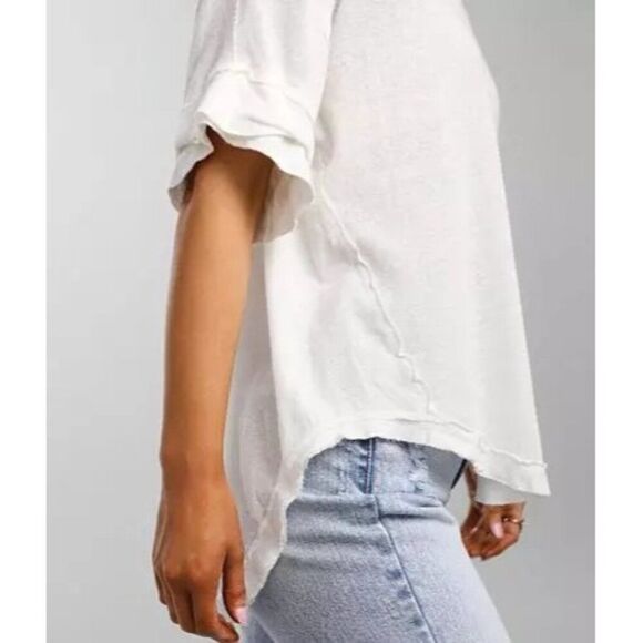 NWOT Free People Heritage Henley, Medium, White, OB1281381 - Picture 14 of 14